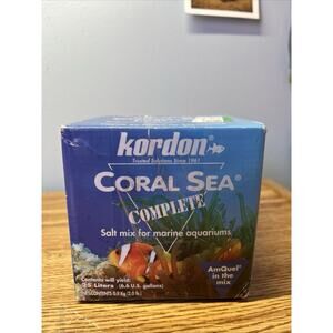 Kordon Coral Sea complete salt mix for marine aquarium for 25 liters 6.6 gallons